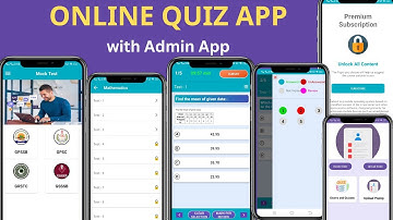 Online Quiz App with Admin Panel in Android Studio | Quiz Application using Firebase