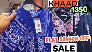 Khaadi Beautiful FLAT 50% 40%OFF SALE 2026🔥📣❤️ Khaadi Sale 2026📣 Hit Codes Restocked