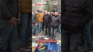 Surda Kaldırım Savaşı Zabıta Müdahalesi Ortalığı Karıştırdı Şfet Ündem