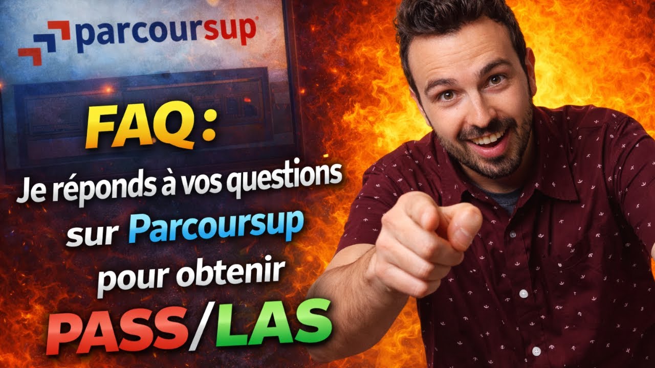 PARCOURSUP 2026 : Parents inquiets ? Je réponds sans filtre à vos questions sur PASS/LAS