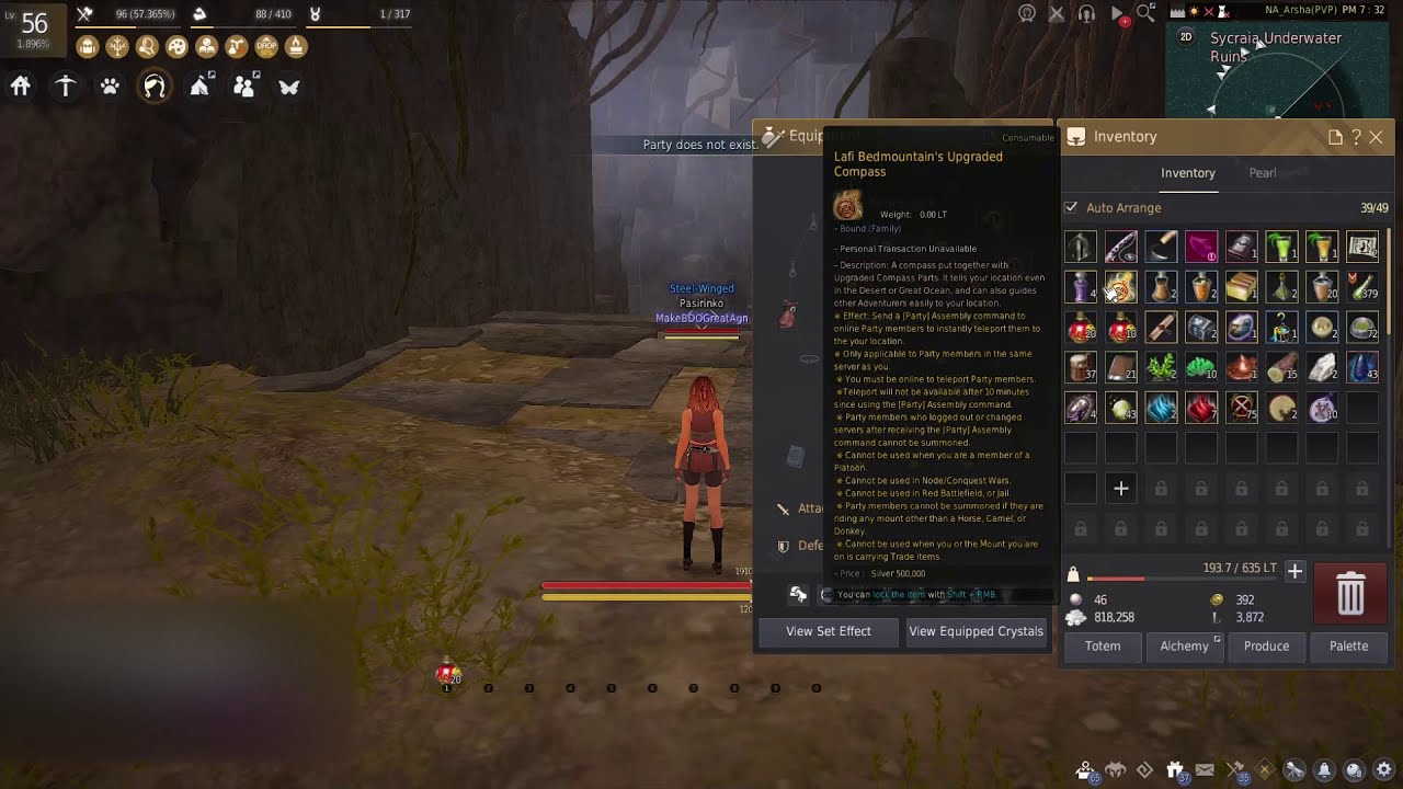 Goodbye bdo and my compass - YouTube