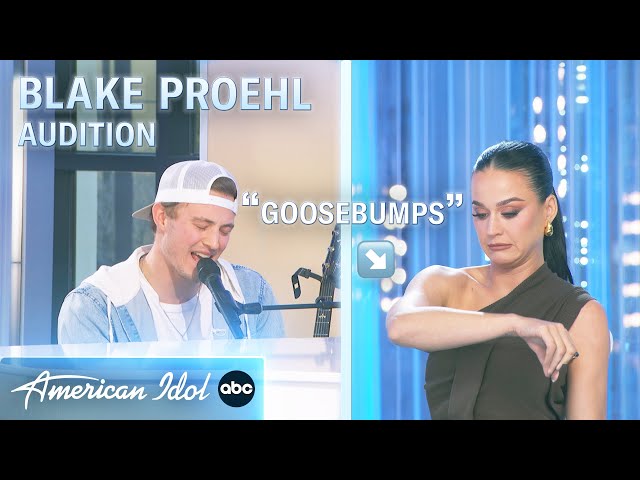 Former NFL Player Blake Proehl Beautifully Sings His Way To An Idol Touchdown - American Idol 2024 class=