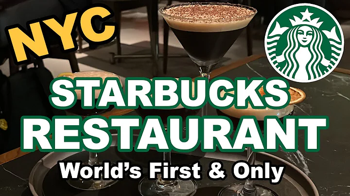 The Only STARBUCKS RESTAURANT in the World! Midtow...