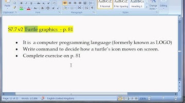 s7 7 v2 turtle graphic, logo, programming language, Mr Liao