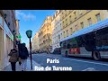 Paris city walks   Rue de Turenne   Paris,France 4K