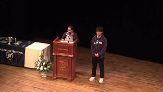 Millbrook School - Underform Award Ceremony