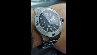 Jaeger LeCoultre master compressor diving GMT review. LE of 1500