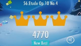 "Etude Op. 10 No. 4" 4770 High Score [Piano Tiles 2] screenshot 3