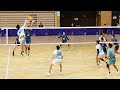【2024天皇杯近畿】代表決定戦　近畿大vsクボタ 第3セット＜男子バレーボール＞