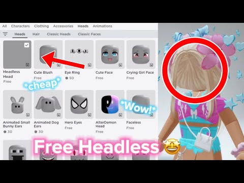 *NEW* FAKE HEADLESS HACK 😍 ~ Roblox Trend 2023 ~ Fufu Unicorn ★🌺☆
