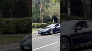 Porsche 911 Turbo 991.1 com turbina gritando na Av. Euro!! #car #automobile #auto #carros #porsche