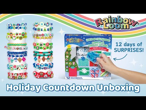 Rainbow Loom 2024 Holiday Countdown Unboxing