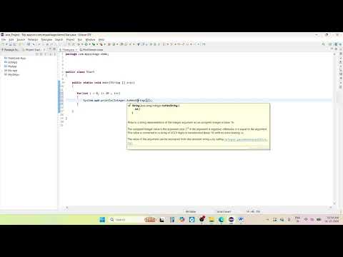 Print decimal number into hexadecimal number in Java