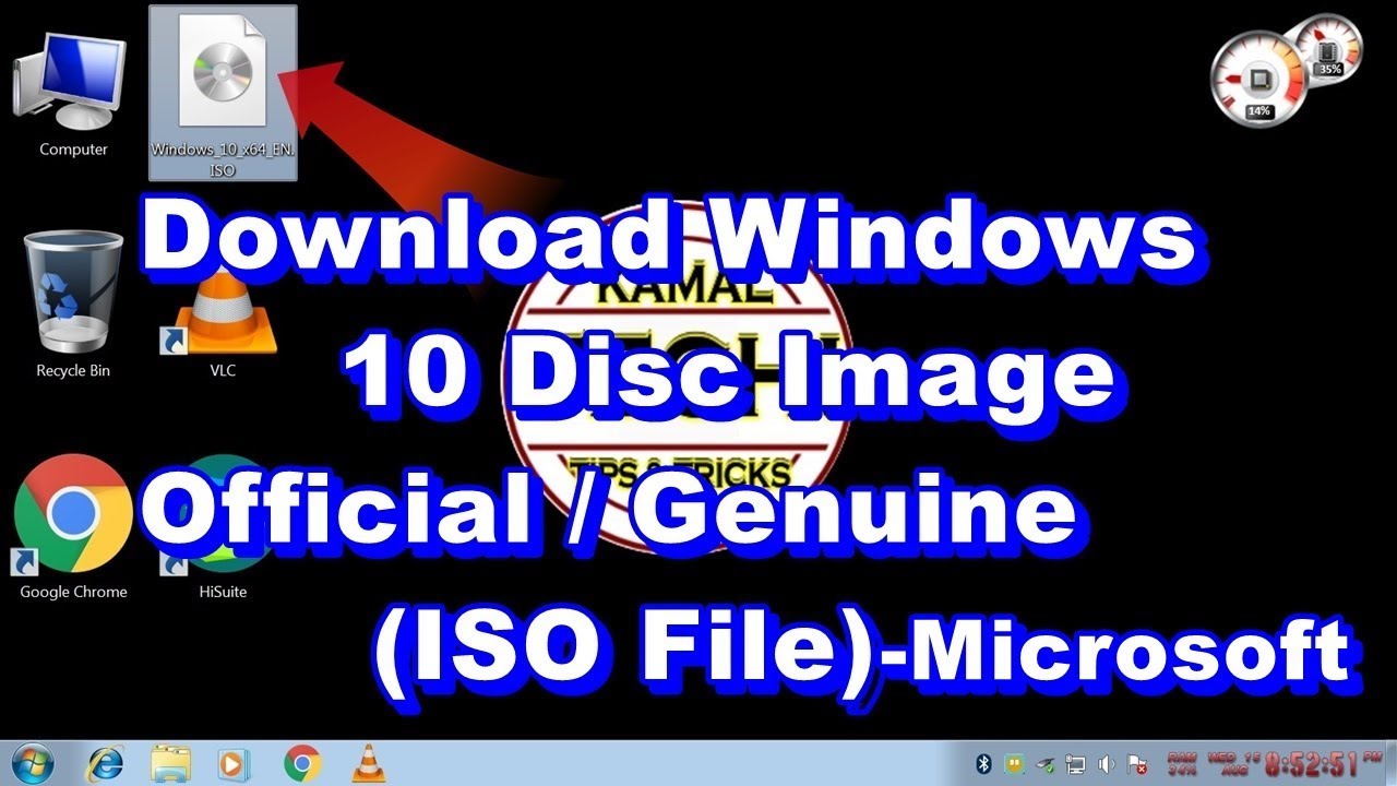 microsoft download windows 10 disc image iso file