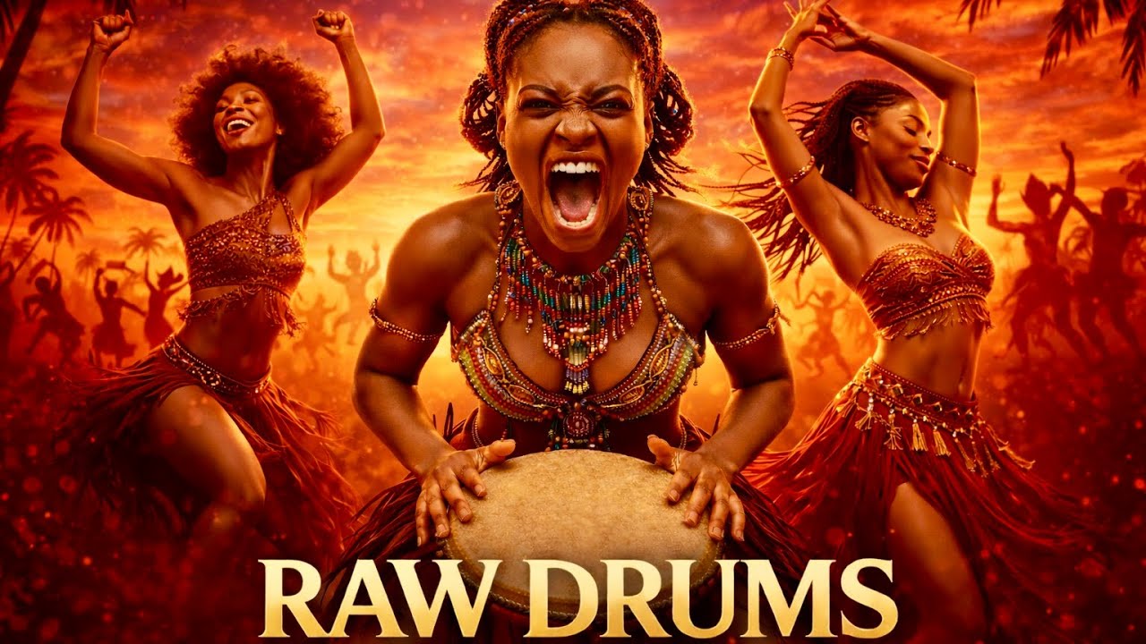 Afro Tech House Mix | African RAW Drums Djembe Pulse Vol  7 — High Energy Ritual Tribe - 2026