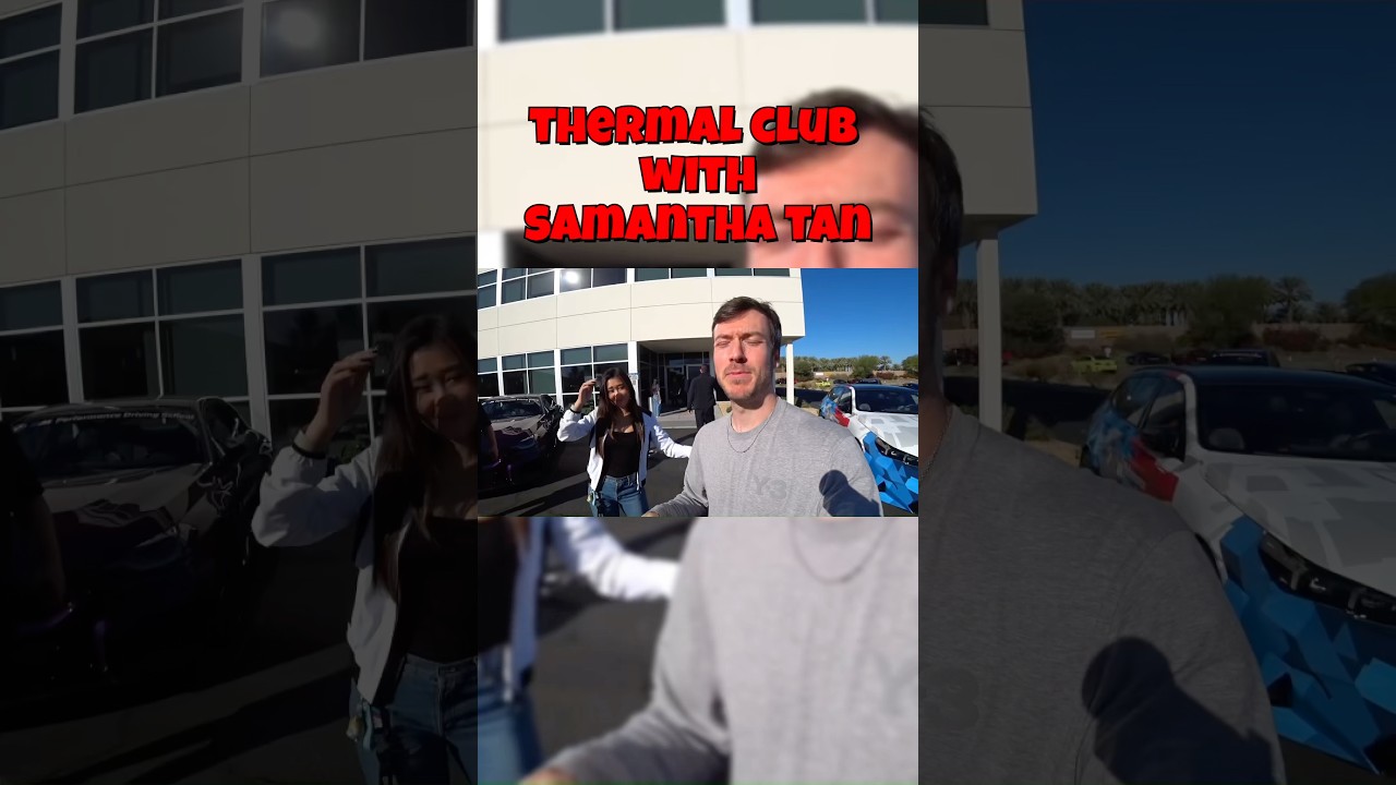 Samantha Tan Track Day w/ 