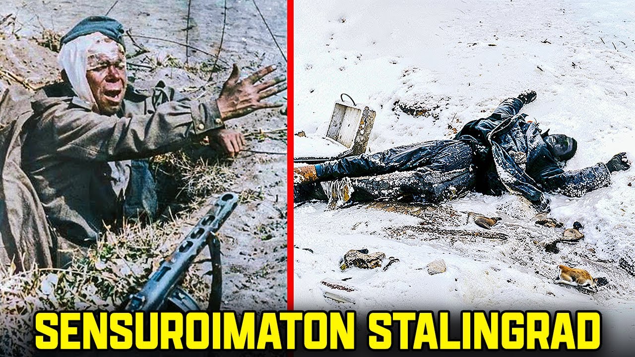 STALINGRAD ILMAN SENSURIA | Päivä, Jolloin Hitlerin Armeija Kaatui | Dokumentti TÄYSIN VÄREISSÄ