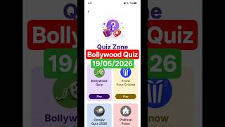 Googly Quiz & Hindustan Times Quiz Answers Today | Bollywood Quiz ✔️ Play & Win 🎁 #hindustan #shorts