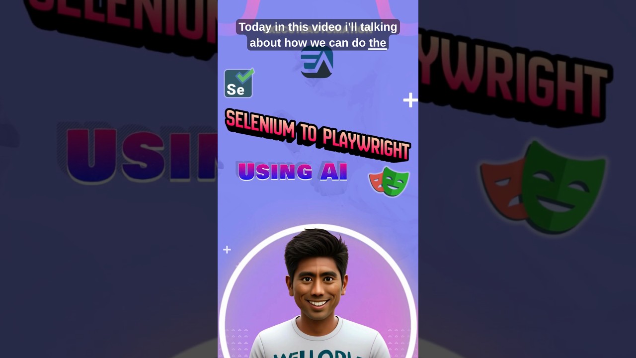 Конвертируйте Selenium Test в Playwright с помощью ИИ 🤖 без каких-либо изменений кода 