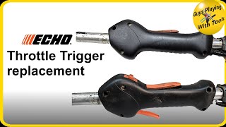 Replacing a broken trigger on an Echo SRM 225
