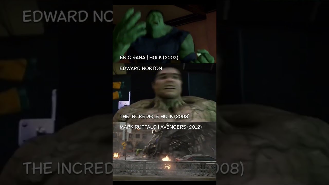Which Actor Played The Best Hulk Poll Eric Bana 17 Edward Norton 50 Mark Ruffalo 33 