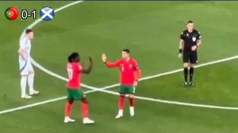 PORTUGAL VS SCOTLAND HIGHLIGHT (2-1) Ronaldo 88minutes winner