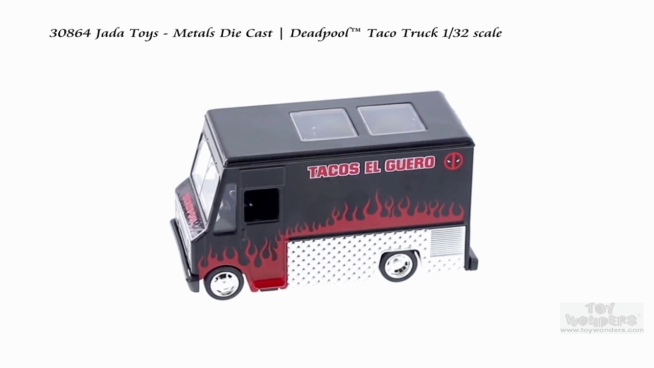 30864 Jada Toys - Metals Die Cast | Deadpool™ Taco Truck 1/32 scale