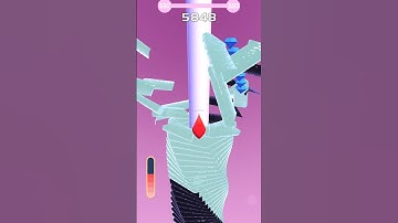 Stackball satisfied gameplay video Lv 592-593 #viral #shorts #stackball