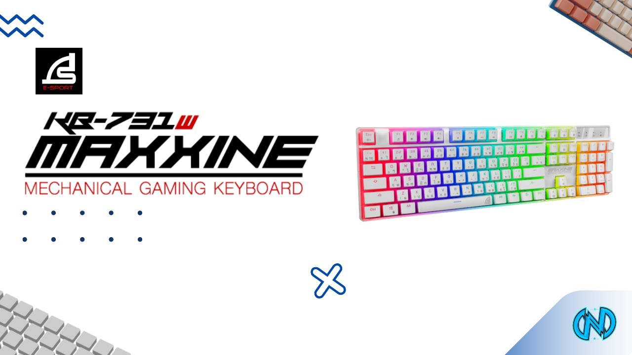 [REVIEW] Signo E-Sport KB-731W MAXXINE | คีย์บอร์ดเกมมิ่ง ที่กันน้ำและคีย์แคปสวย!!
