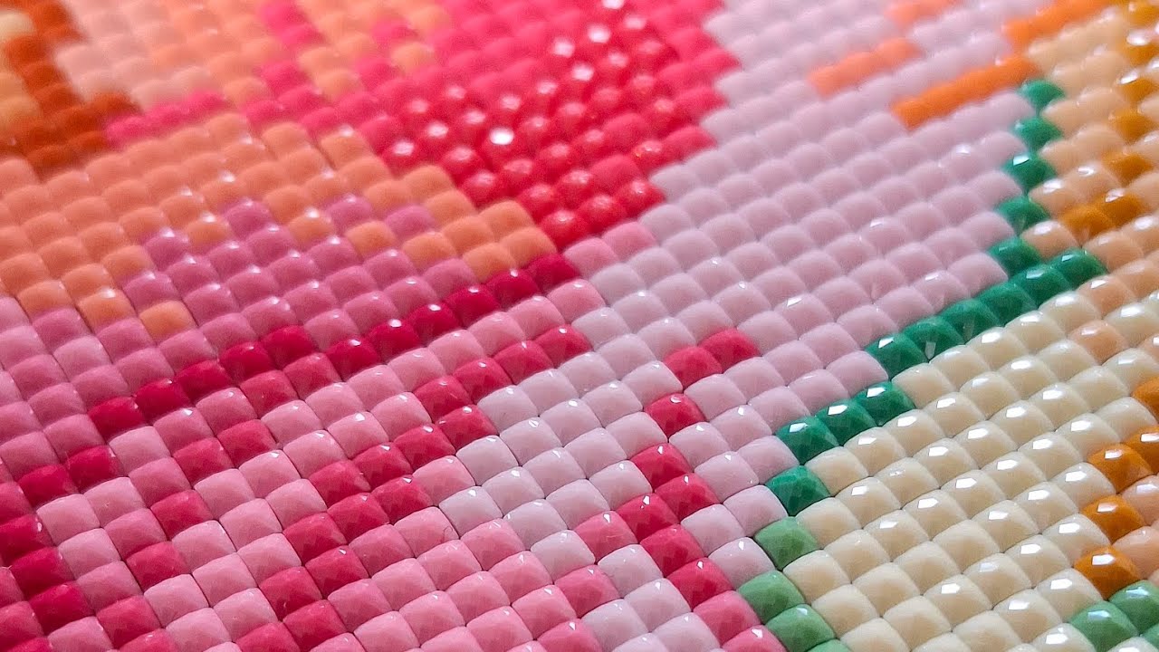 Satisfying ASMR Diamond Painting Art - Chroma - Diamond Art Club - No Talking