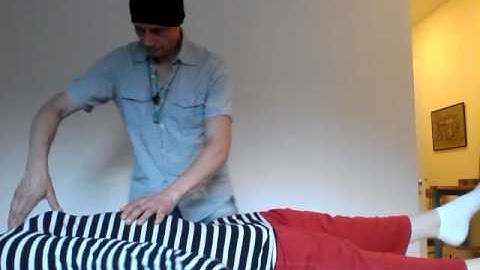 Sami Sälpäkivi giving energy healing for a HSP highly sensitive person #2