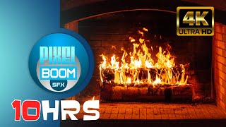 🔥10HRS Fireplace Sounds Relaxing Burning Fireplace & Crackling Fire Sounds NO MUSIC by PixelBoom SFX 661 views 2 years ago 10 hours, 2 minutes