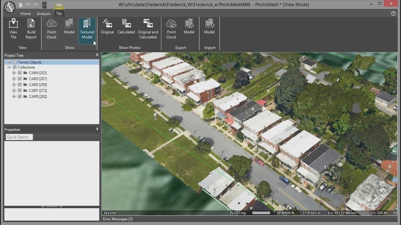 Skyline PhotoMesh v6.6 Introduction - YouTube