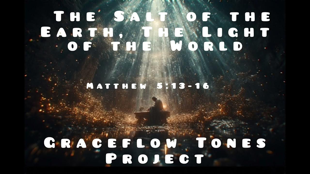 The Salt of the Earth, The Light of the World. Graceflow Tones Project The Salt of the Earth, The Light of the World. Graceflow Tones Project