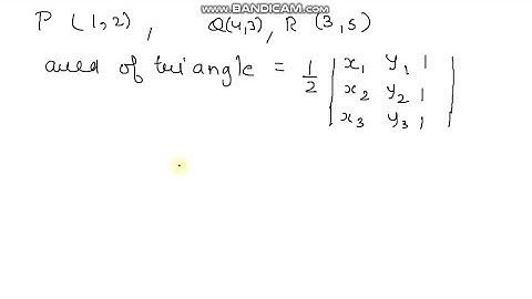 A triangle with vertices at (x_1, y_1),(x_2, y_2) and (x_3, y_…