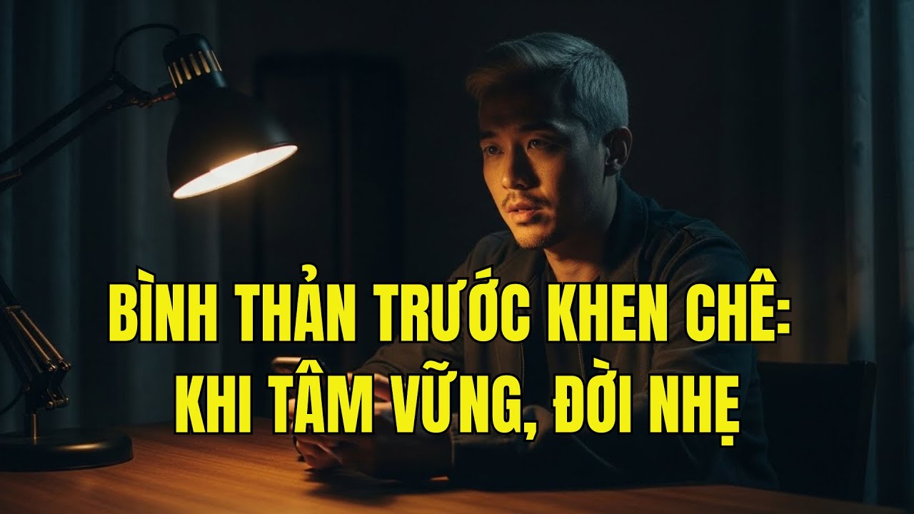 Bình Thản Trước Khen Chê: Khi Tâm Vững, Đời Nhẹ