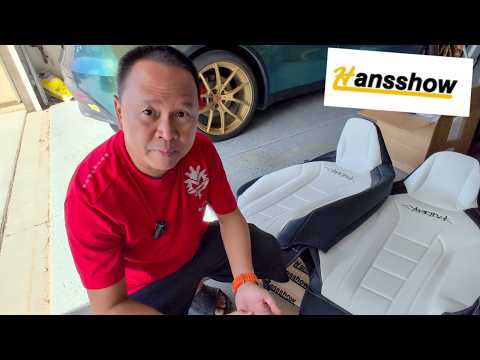 Cybertruck Running Boards & Seat Covers Install! Hansshow Accessories Review & First Look!