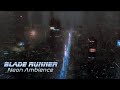 Blade runner  neon ambience  for work study and relaxation  8 hours