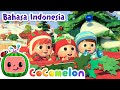 Rayakan Natal di Peternakan MacDonald | CoComelon Bahasa Indonesia - Lagu Anak Anak | Nursery Rhymes