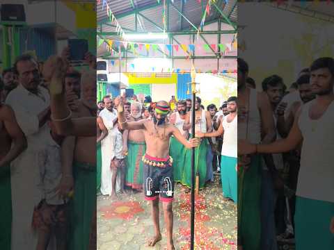 கருப்புசாமி மனித உடலில் இறங்கி ஆவேசமாக கூர்மையான அருவாளை வேகமாக சுத்துவதை பாருங்கள் | மகிமைபுரம்