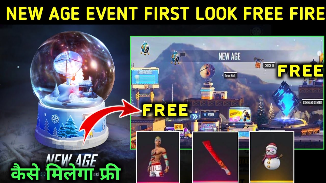 how to open new age event in free fire | free fire new event | new age event in free fire | new age