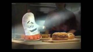 Arby's oven mitt commercial