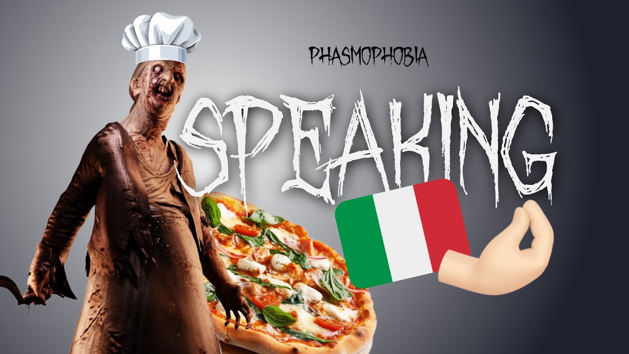 👻 PHASMOPHOBIA VR • Speaking spaghetti mandolino (w/ 
