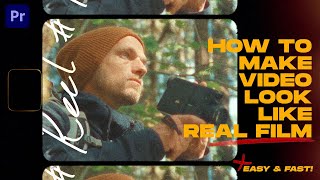 How To Make Video Look Like Real Film with Vintage Film LUTs | Premiere Pro Tutorial