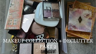 MAKEUP COLLECTION + DECLUTTER 2024 | PART 2 | BLUSH, BRONZER + HIGHLIGHTER (WITH SWATCHES!)