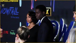 Lori Harvey And Damson Idris Attend 'Snowfall' Season 6 Premiere Together