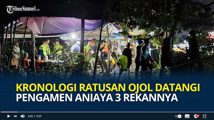 Kronologi Ratusan Ojol Datangi Pengamen Aniaya 3 Rekannya, Berawal dari Paksa Korban Beri Uang