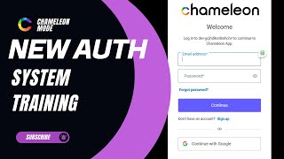 🔒 New Chameleon Mode Authentication System Tutorial 📹