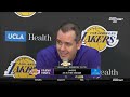 Frank Vogel Postgame Interview | Los Angeles Lakers beat Golden State Warriors 124-116