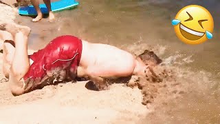 Best Funny Videos 🤣 - People Being Idiots | 😂 Try Not To Laugh - BY 9 PM 🏖️ #2